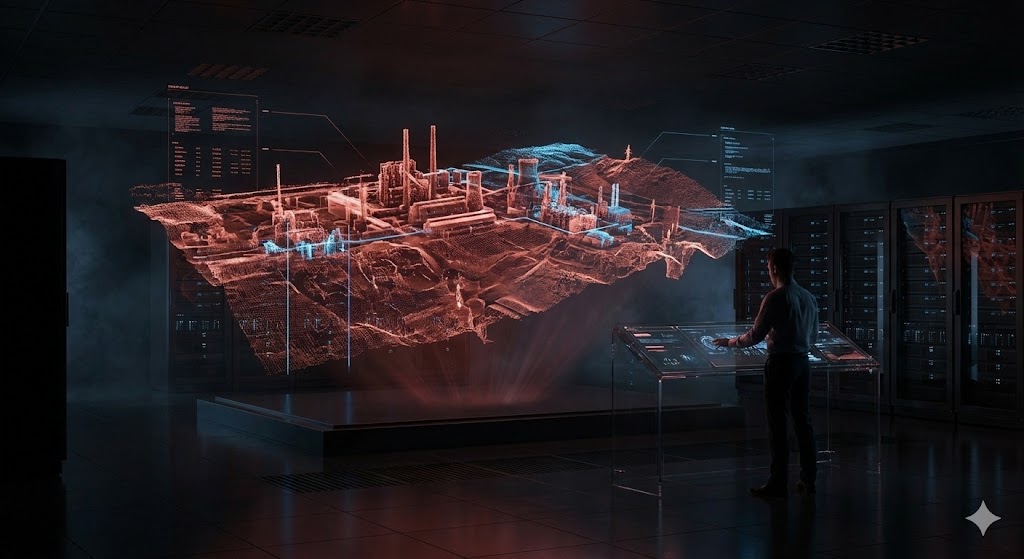 Interface Visu3D em ação